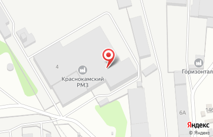 Банкомат АКБ Транскапиталбанк, Пермский филиал на Трубной улице в Краснокамске на карте