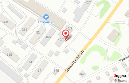 Магазин запчастей для грузовых автомобилей Дальнобойщик в Барнауле на карте