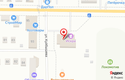 Роза ветров на улице Маяковского на карте