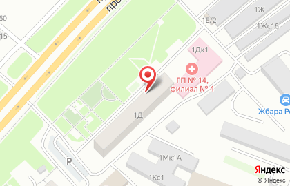Гостиница квартирного типа Апартаменты Байкал на проспекте Металлургов на карте