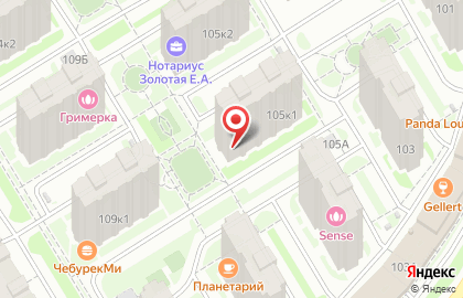 Магазин разливных напитков Три хмеля на улице Академика Сахарова на карте
