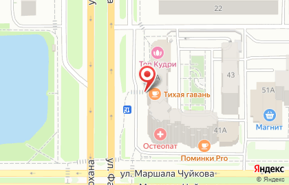 Кафе Тихая Гавань в Ново-Савиновском районе на карте