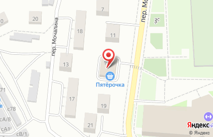 Продуктовый магазин Пятёрочка в Нижнем Новгороде на карте