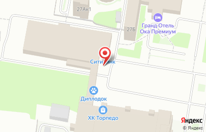 Банкомат МосОблБанк на проспекте Гагарина на карте