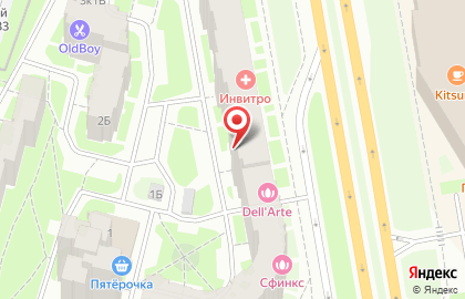 Служба экспресс-доставки Сдэк на Коломяжском проспекте на карте