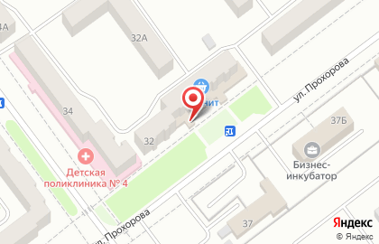 Магазин Рубль Бум и 1b.ru на улице Прохорова на карте