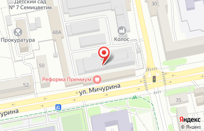 Мир игрушек на улице Мичурина на карте