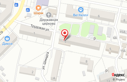 Служба заказа товаров аптечного ассортимента Аптека.ру на Трудовой улице на карте