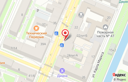 Микрокредитная компания Fastmoney в Кронштадтском районе на карте
