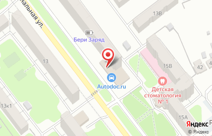 Супермаркет Дикси на Интернациональной улице на карте