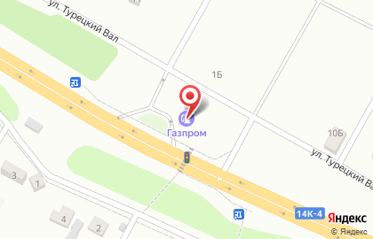 АЗС Газпром в Белгороде на карте