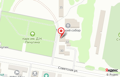 Похоронная служба на Советской улице на карте
