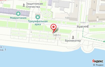 Торговая компания 33 пингвина на Краснофлотской улице на карте