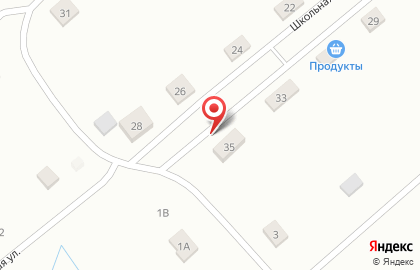 Магазин Околица на Школьной улице на карте