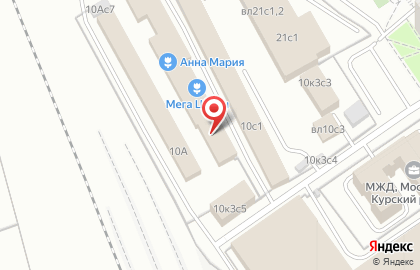 Цветочный магазин Мегацвет24 на Верхней Красносельской улице, 10Ас1 на карте