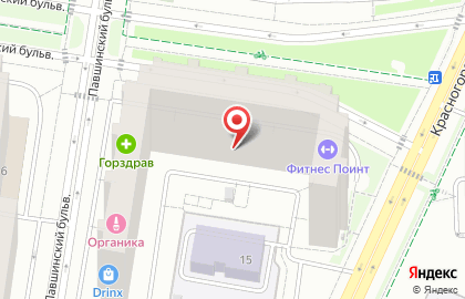 Хостел HostelCity в Ильинском переулке, 8 в Красногорске на карте
