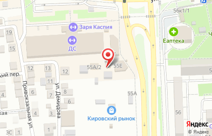 Магазин в Астрахани на карте