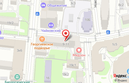 Спа салон Diamond SPA в Зоологическом переулке на карте