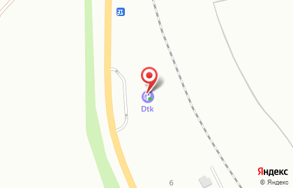 ДТК на Дорожной на карте