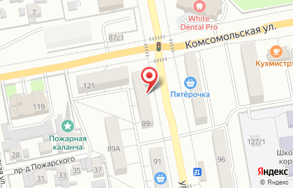 Магазин Сундучок в Центральном районе на карте