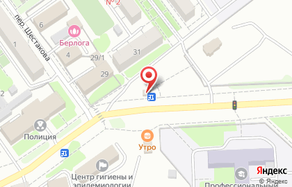 Закусочная на улице Обнорского на карте