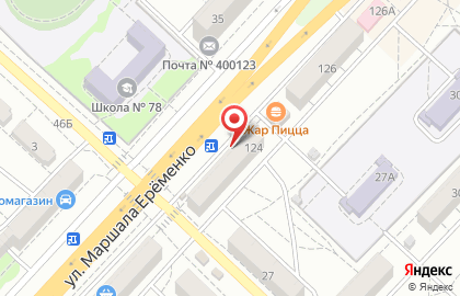 МАН в Краснооктябрьском районе на карте
