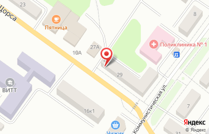 Аптека Надежда на улице Щорса на карте