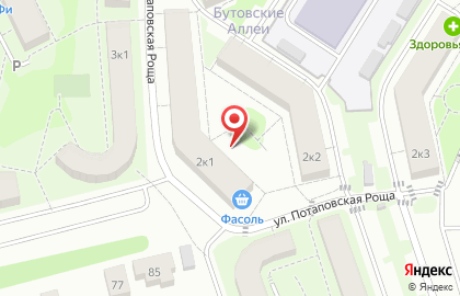 Бутовские аллеи, микрорайон, ООО ПОЛИР М на Бунинской Аллее на карте