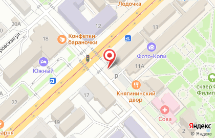 Билборды (6х3 м) от РА Экспресс-Сити на Рабоче-Крестьянской улице на карте
