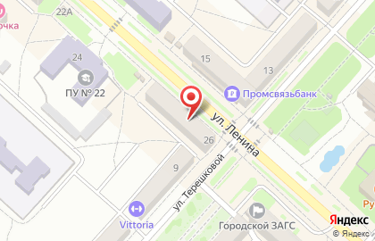 Парикмахерская Styling на улице Ленина на карте