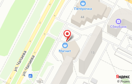 Супермаркет Магнит в Ханты-Мансийске на карте