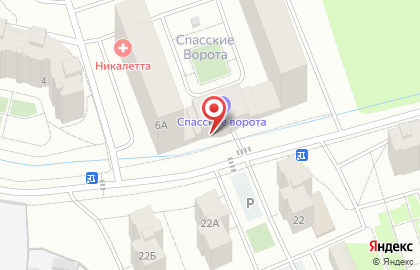 Ателье на Спасской улице в Дмитрове на карте