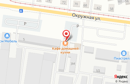 Кафе домашней кухни в Чкаловском районе на карте