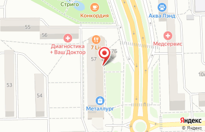 Банкомат Хакасский муниципальный банк в Саяногорске на карте