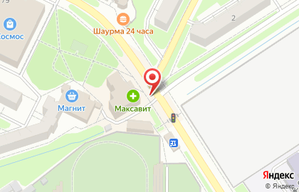 Киоск хлебобулочных изделий Мельница на карте