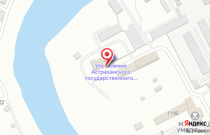 Астраханский государственный заповедник на карте
