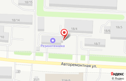 Компания Тюменьрезинотехника на карте