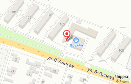Кафе Дружба на улице городок Маяковского на карте