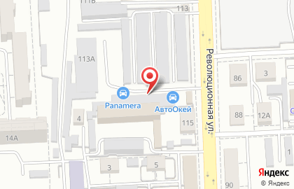 Автосервис АвтоОкей на Революционной улице на карте
