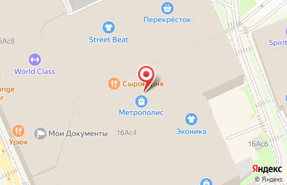 ZARA на Ленинградском шоссе на карте