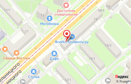 Colibri на улице Богдана Хмельницкого на карте