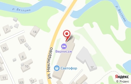 Гостиница Вернисаж на карте