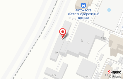 Центр сервисного обслуживания Красноярское железнодорожное агентство в Железнодорожном районе на карте