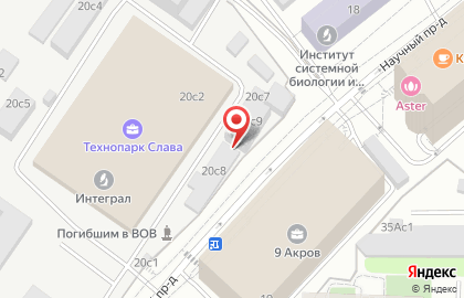 Маска в Научном проезде на карте