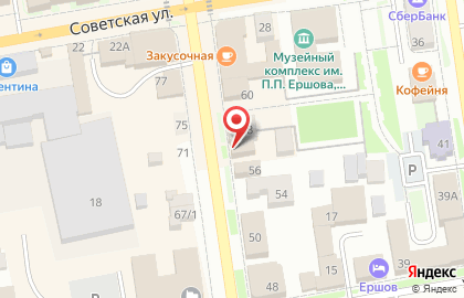 Компьютерный дом на улице Луначарского на карте