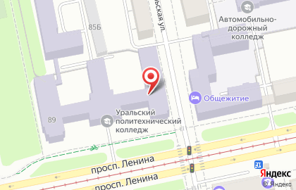 СМП Банк, АО на проспекте Ленина на карте