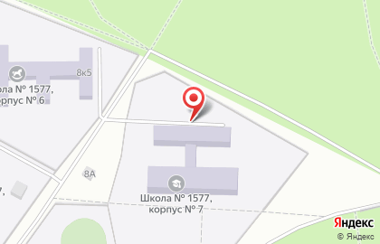 Гимназия №1577 с дошкольным отделением на Ярославском шоссе на карте