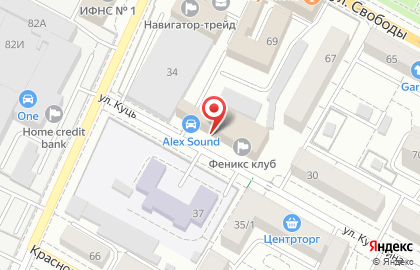 Агентство недвижимости 1000 Квартир на улице Куцыгина на карте