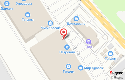 Дисконт-центр DNS TechnoPoint на улице Полушкина Роща на карте