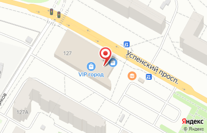 Магазин-мастерская по ремонту одежды Магазин-мастерская по ремонту одежды на Успенском проспекте на карте